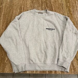 Fear of God Essentials Gray Men's Sweater